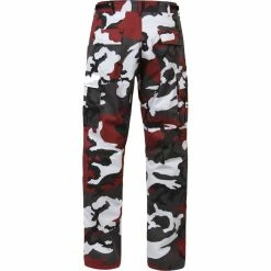 Rothco Red Camouflage - Military BDU Pants - Polyester Cotton