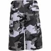 Rothco City Camouflage - Military Long Cargo BDU Shorts - Polyester Cotton Twill