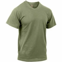 Rothco Shirts Foliage Green - Military GI Type ACU Short Sleeve T-Shirt - 100% Cotton 8 Rothco Shirts Foliage Green - Military GI Type ACU Short Sleeve T-Shirt - 100% Cotton
