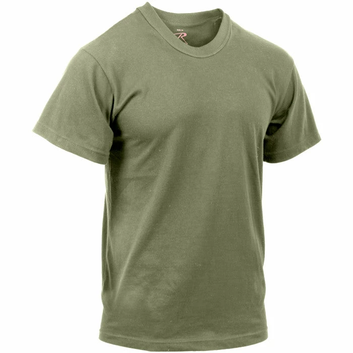 Rothco Shirts Foliage Green - Military GI Type ACU Short Sleeve T-Shirt - 100% Cotton 5 Rothco Shirts Foliage Green - Military GI Type ACU Short Sleeve T-Shirt - 100% Cotton