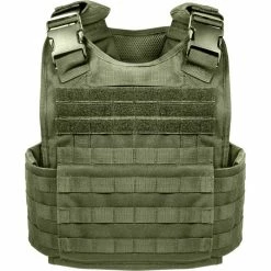 Army Navy Store Olive Drab - Military Tactical MOLLE Plate Carrier Armor Vest