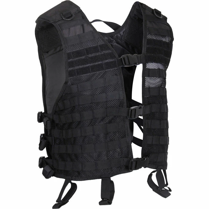 Army Navy Store Vests Black - Tactical Lightweight MOLLE Utility Vest 4 Army Navy Store Vests Black - Tactical Lightweight MOLLE Utility Vest