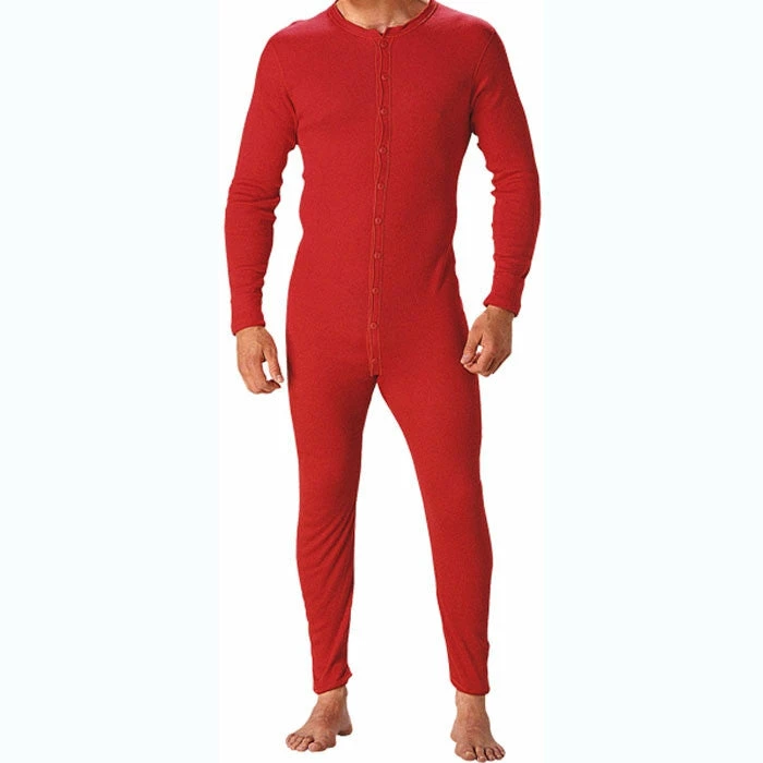 Rothco Thermals Red One Piece Union Suit Thermal Mens Long Johns Winter Hunting Cotton Underwear 3 Rothco Thermals Red One Piece Union Suit Thermal Mens Long Johns Winter Hunting Cotton Underwear