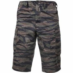 Rothco Tiger Stripe Camouflage - Long Length Camo BDU Shorts 9 Rothco Tiger Stripe Camouflage - Long Length Camo BDU Shorts
