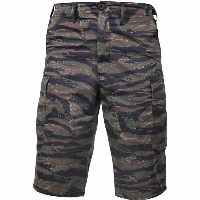 Rothco Tiger Stripe Camouflage - Long Length Camo BDU Shorts 6 Rothco Tiger Stripe Camouflage - Long Length Camo BDU Shorts