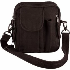 Rothco Black - Military Excursion Organizer Shoulder Bag Bags