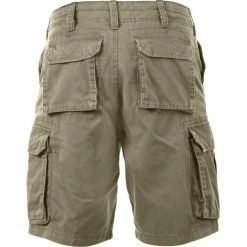 Rothco Khaki - Military Vintage Paratrooper Cargo Shorts 8 Rothco Khaki - Military Vintage Paratrooper Cargo Shorts