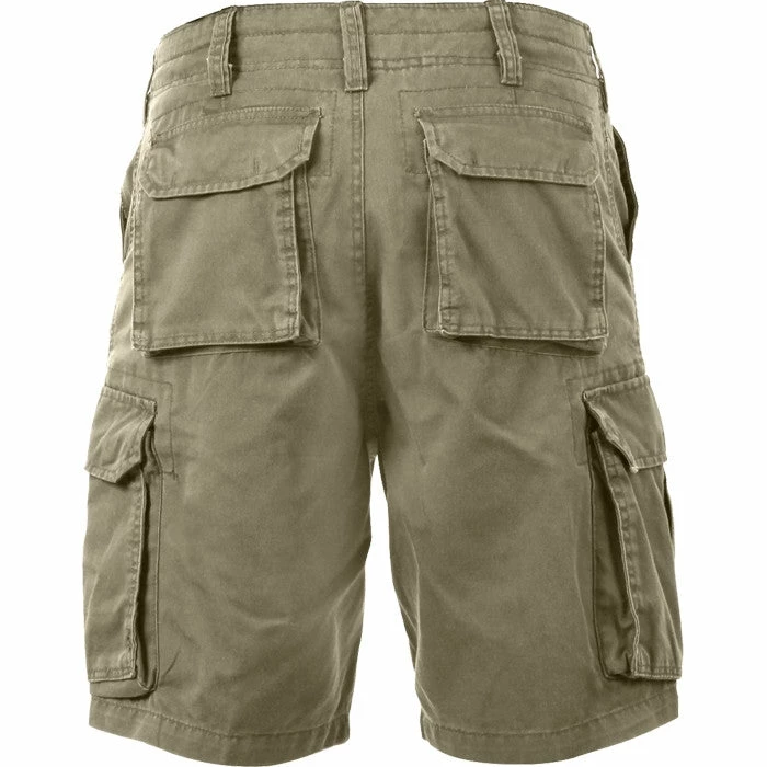 Rothco Khaki - Military Vintage Paratrooper Cargo Shorts 5 Rothco Khaki - Military Vintage Paratrooper Cargo Shorts