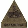 Rothco Subdued - US Army SPEARHEAD 3rd Armored Division Sew On Patch With Emblem Patches 2 Rothco Subdued - US Army SPEARHEAD 3rd Armored Division Sew On Patch With Emblem Patches