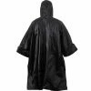 Army Navy Store Rainwear Black - GI Enhanced Military Style Poncho - Polyester Ripstop