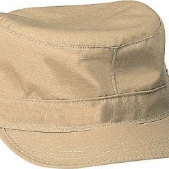 Rothco Khaki - Military Fatigue Cap - Polyester Cotton Headwear