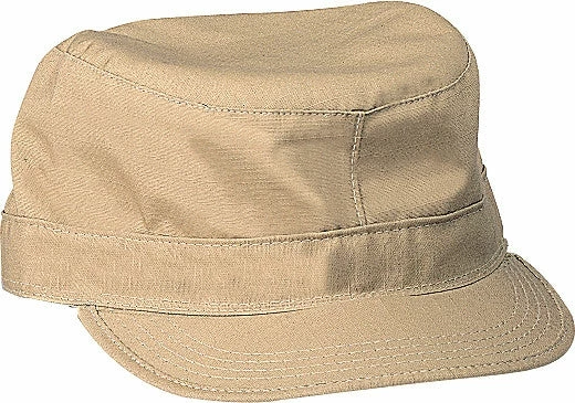 Rothco Khaki - Military Fatigue Cap - Polyester Cotton Headwear 3 Rothco Khaki - Military Fatigue Cap - Polyester Cotton Headwear