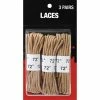 Army Navy Store Desert Tan - Boot Laces 3 Pack - Nylon 72 In. Shoe Care