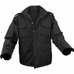 Rothco Black - Tactical Soft Shell M-65 Field Jacket