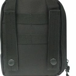 Army Navy Store Black - Tactical MOLLE Compatible First Aid Pouch Camping / Survival Gear