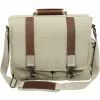 Rothco Bags Khaki - Pathfinder Laptop Shoulder Bag - Leather Canvas