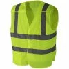 Army Navy Store Vests Safety Green - Reflective 5 Point Breakaway Vest