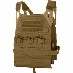 Army Navy Store Coyote Brown - Lightweight Military MOLLE Tactical Plate Carrier Vest Vests