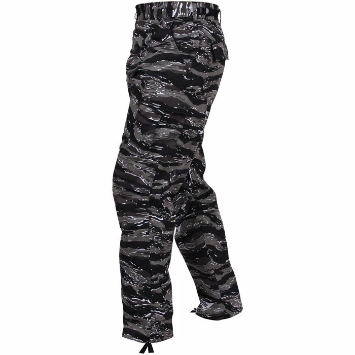 Rothco Urban Tiger Stripe Camouflage - Military BDU Pants - Polyester Cotton Twill 4 Rothco Urban Tiger Stripe Camouflage - Military BDU Pants - Polyester Cotton Twill