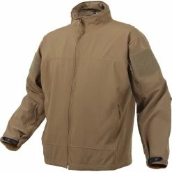 Rothco Coyote Brown - Tactical Lightweight Covert Operations Soft Shell Jacket Jackets / Coats