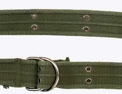 Rothco Olive Drab - Military Vintage D-Ring Belt With Chrome Buckle Belts / Suspenders