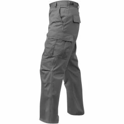Rothco Grey - Military BDU Pants - Polyester Cotton Twill