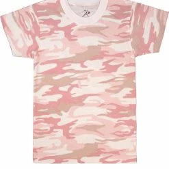 Rothco Baby Pink Camouflage - Kids Military T-Shirt Shirts