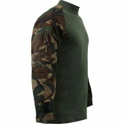 Rothco Shirts Woodland Camouflage - Military Tactical Lightweight Flame Resistant Combat Shirt 9 Rothco Shirts Woodland Camouflage - Military Tactical Lightweight Flame Resistant Combat Shirt