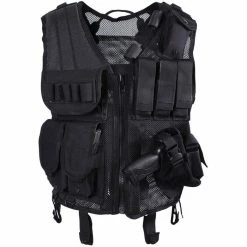 Army Navy Store Black - Quick Draw Tactical Vest