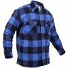 Rothco Jackets / Coats Blue Black Buffalo Plaid - Sherpa Lined Flannel Jacket