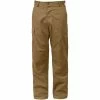 Rothco Coyote Brown - Military BDU Pants - Cotton Polyester Twill 2 Rothco Coyote Brown - Military BDU Pants - Cotton Polyester Twill