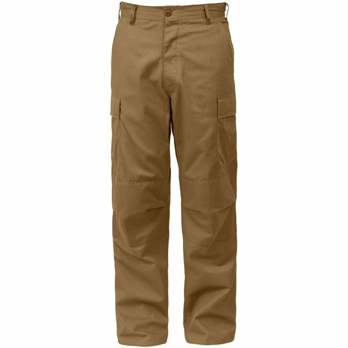 Rothco Coyote Brown - Military BDU Pants - Cotton Polyester Twill 3 Rothco Coyote Brown - Military BDU Pants - Cotton Polyester Twill