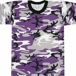 Rothco Ultra Violet Camouflage - Military T-Shirt Shirts