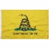 Rothco Yellow - Deluxe Don't Tread On Me Flag - 3' X 5'