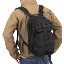 Army Navy Store Bags Black Convertible Medium Transport Pack