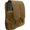 Rothco Coyote Brown - Tactical MOLLE Dual Universal Rifle Mag Pouch Law Enforcement Gear 2 Rothco Coyote Brown - Tactical MOLLE Dual Universal Rifle Mag Pouch Law Enforcement Gear