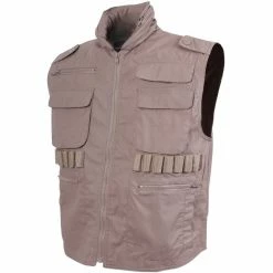 Rothco Khaki - Tactical Outdoor Military Ranger Vest Vests