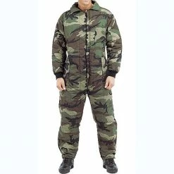 Rothco Woodland Camouflage - Outdoor Cold Weather Insulated Coveralls