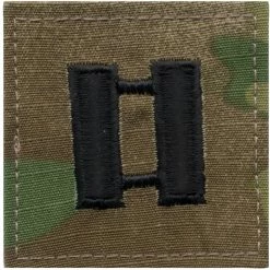 Rothco Multicam Camouflage - Military Captain Insignia Patch CPT Headwear